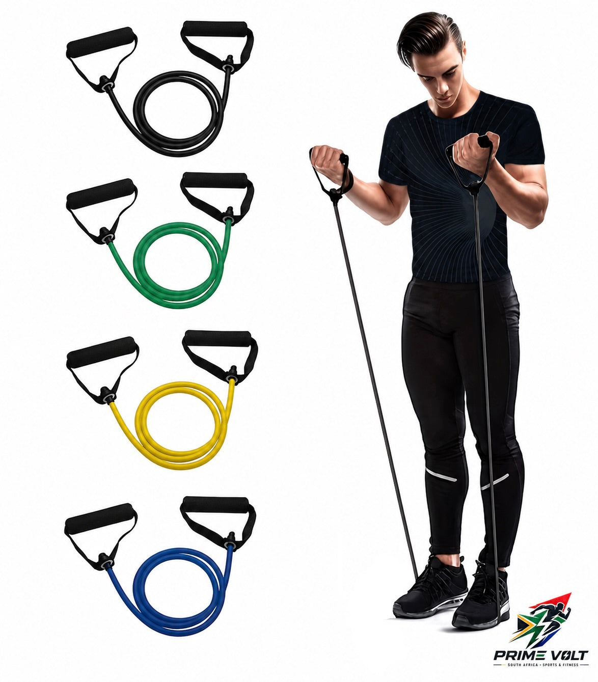 Resistance Bands with Handles