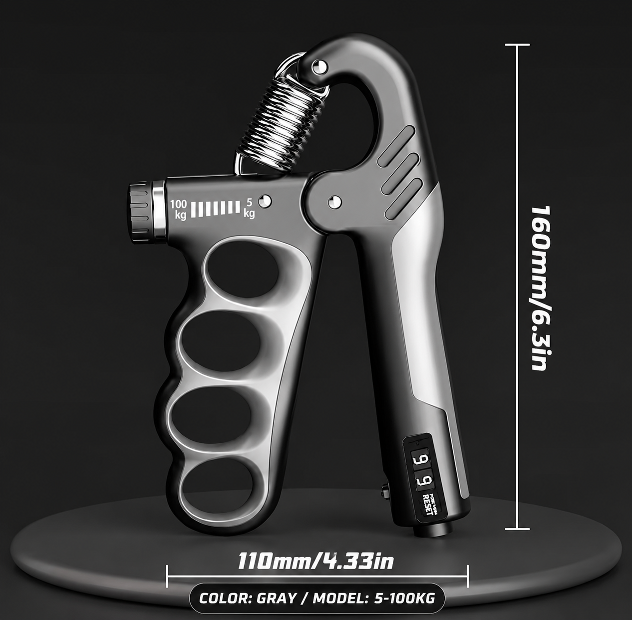PrimeVolt™ Pro Grip & Forearm Trainer