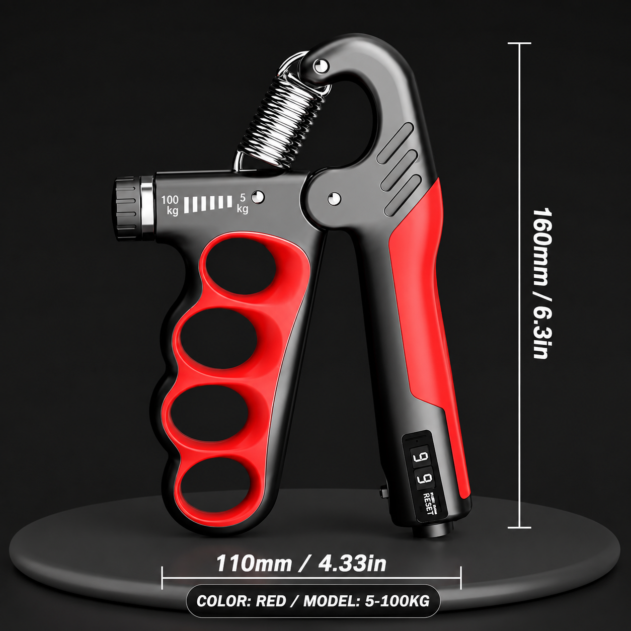 PrimeVolt™ Pro Grip & Forearm Trainer